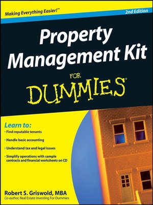cover image of Property Management Kit For Dummies&#174;